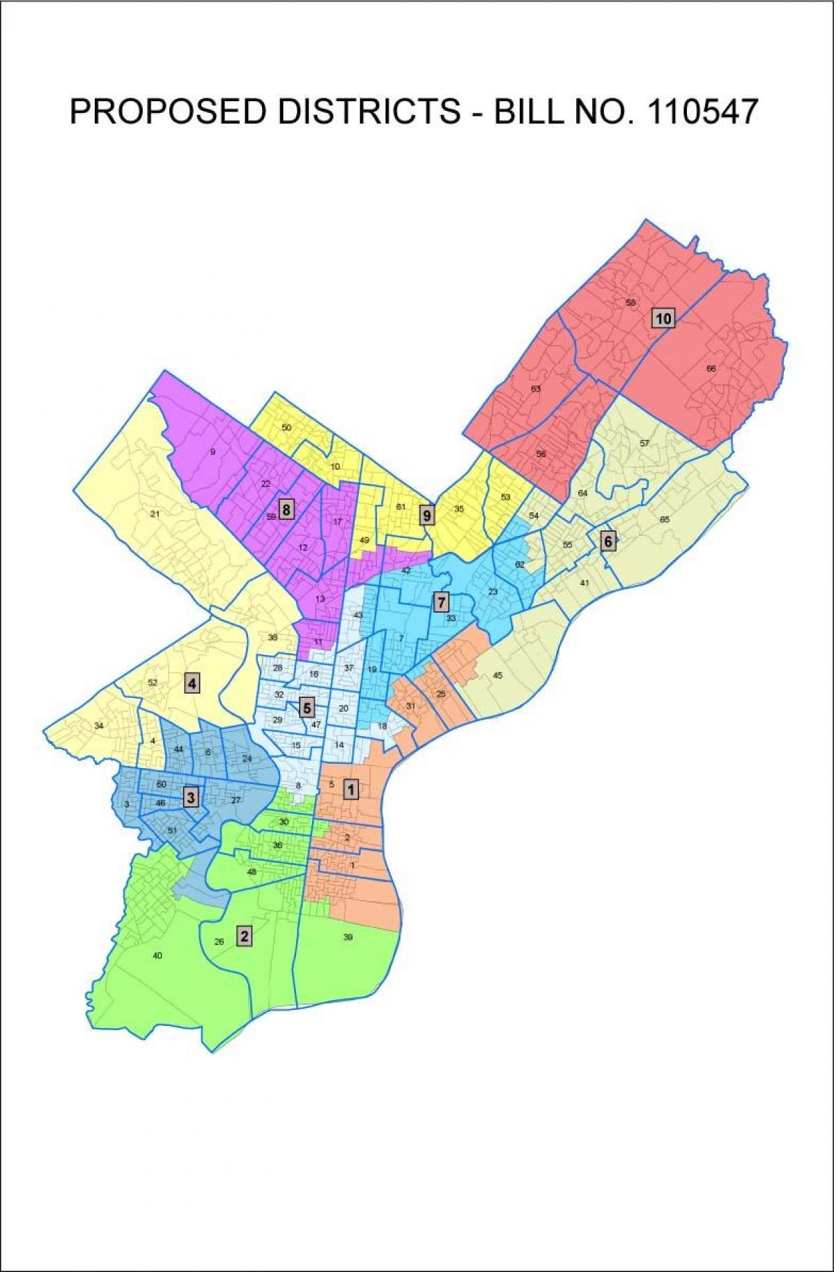 ward map Philadelphia