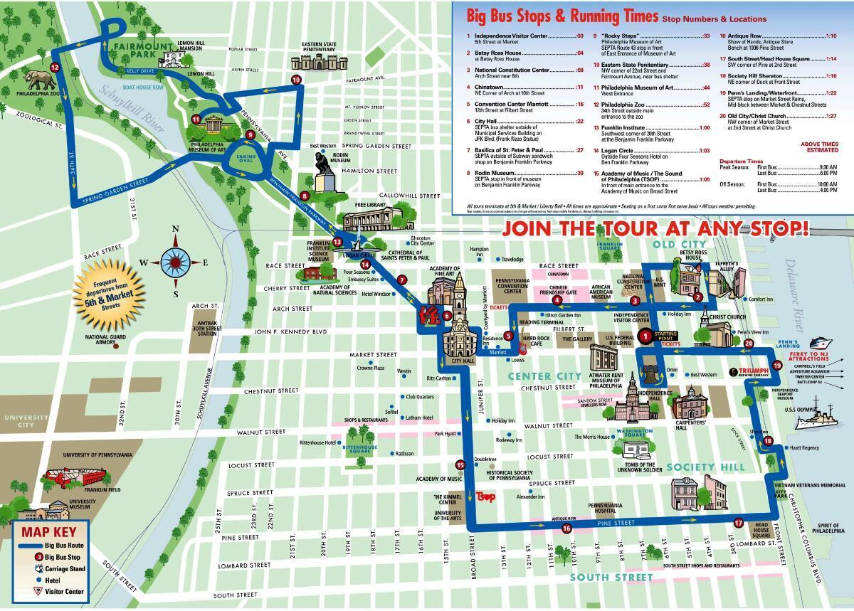 trolley map Philadelphia