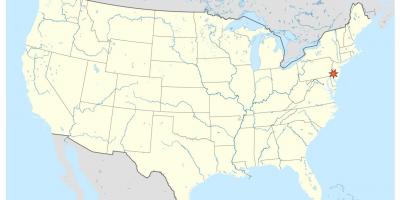 Philadelphia on world map