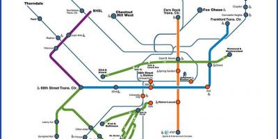 Septa Philly map