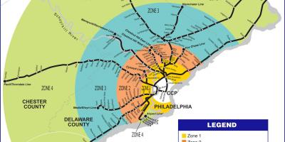 Map of Septa zone